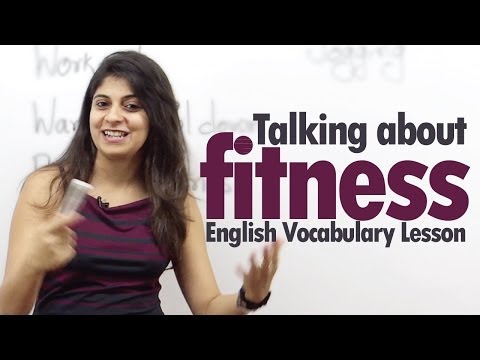 Talking About Fitness In English - Free Basic English Lesson