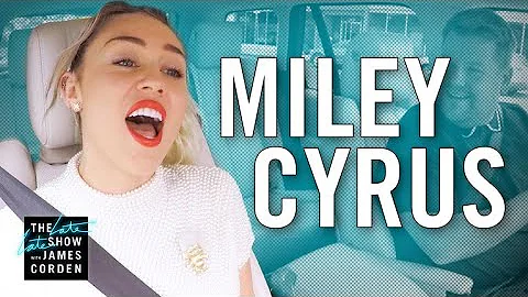 Miley Cyrus Carpool Karaoke