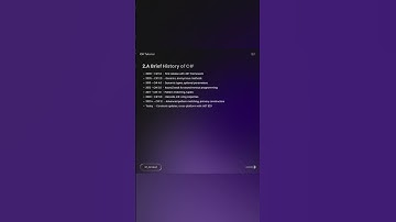 Intro to C#