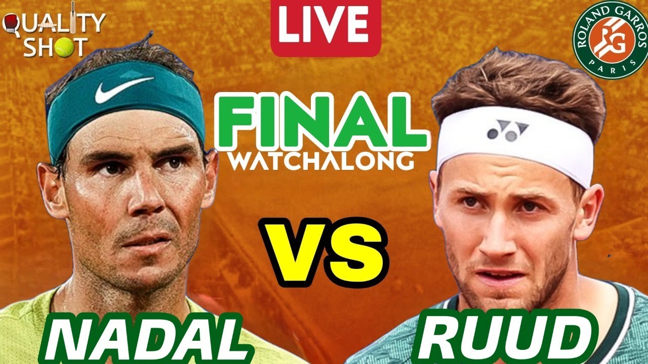🎾NADAL vs RUUD Roland Garros 2022 FINAL LIVE Tennis Play-by-Play French Open Final 2022