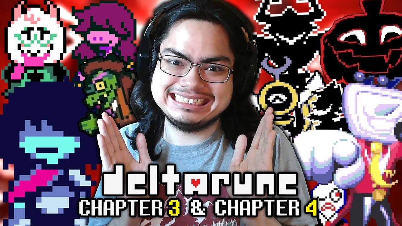 DELTARUNE CHAPTERS 3 & 4 MARATHON (Full Gameplay Walkthrough) - YouTube