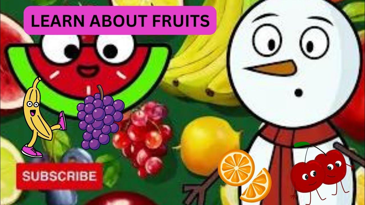 Learn Various Fruits ( For Kids) - YouTube