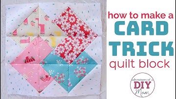 Card Trick Quilt Block | AKA Winning Hand Block