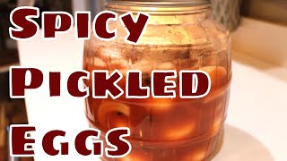 Spicy Pickled Eggs With Linda's Pantry