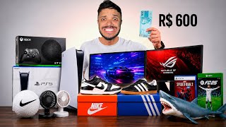 EVERYTHING I can buy with R$ 600 on 25 de Março