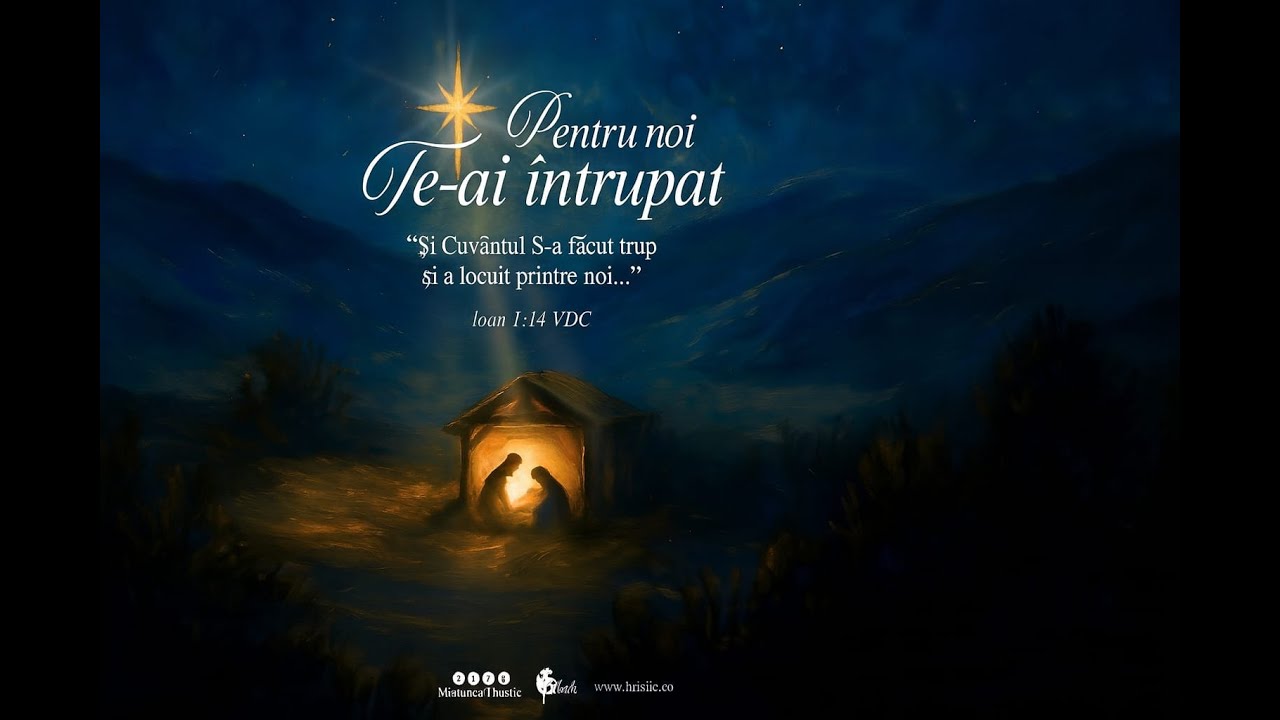 Turneul - Pentru noi te-ai intrupat - Misiunea Hristic la Biserica Penticostala Ierusalim Oradea