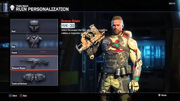 HOW TO GET YOUR SPECIALIST TO CARRY A GUN WITH A CAMO ON IT (COD BO3 TUTORIAL)