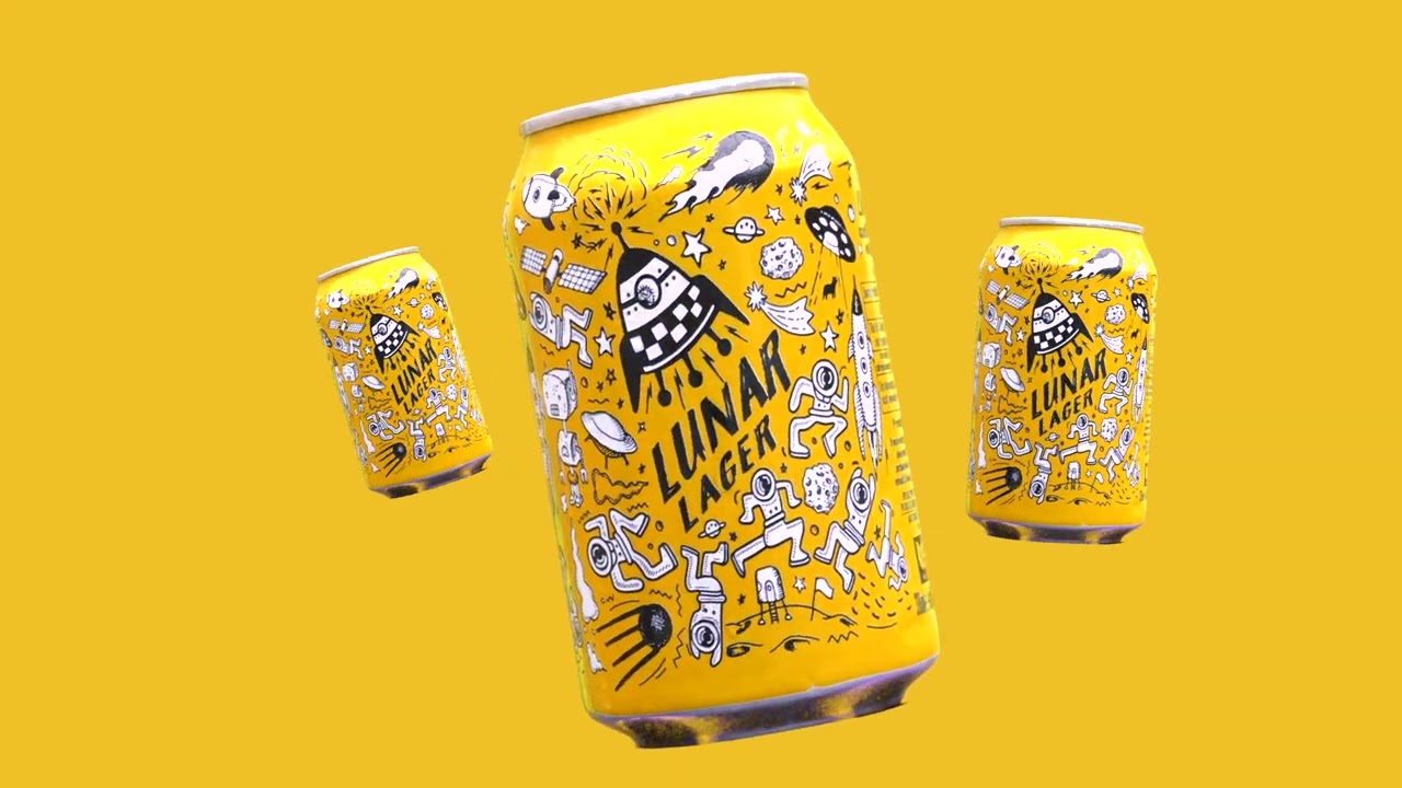Lunar Lager ad