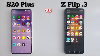 Samsung s20 Plus VS Z Flip 3 || Speed Test 2023