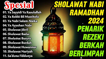 SHOLAWAT JIBRIL PENARIK REZEKI BERLIMPAH | KUMPULAN SHOLAWAT NABI MERDU - SHOLAWAT BUSYRO, NARIYAH