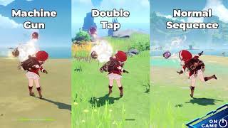 Klee's 3 Way Attack Animation Guide!