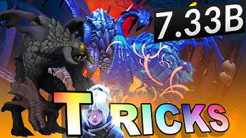 NEW Dota 2 TIPS and TRICKS - 3X ROSHANS! 7.33b