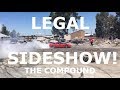 LEGAL Sideshow NO COPS! SACRAMENTO CA