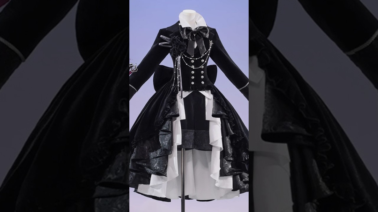 三分妄想 黒執事 シエル 黒扉 コスプレ衣装 着用解説 - YouTube