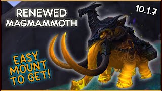 Renewed Magmammoth Easy Mount To Get in 10.1.7! WoW