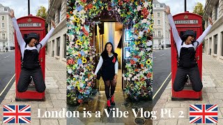 London Vlog Pt  2| Afternoon tea, EYL Euro VIP,  and London Eye