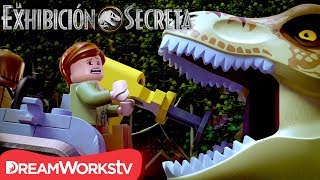 La entrega de dinosaurios sale mal | LEGO JURASSIC WORLD: LA EXHIBICIÓN SECRETA.