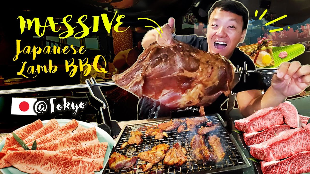 ULTIMATE SPICY MUTTON BBQ & A5 Wagyu Beef Sukiyaki HOTPOT in Tokyo Japan | Strictly Dumpling