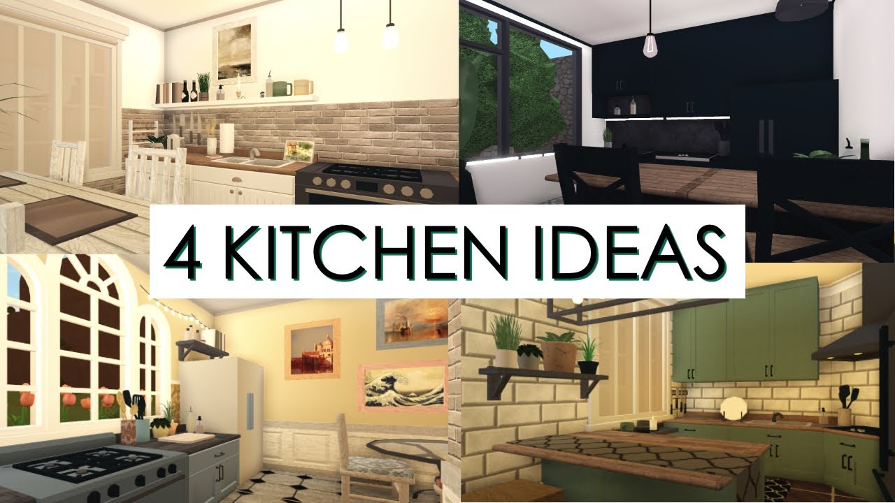 Cute Aesthetic Kitchen Ideas In Bloxburg