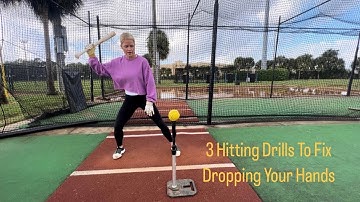 3 Hitting Drills To Fix Dropping Your Hands
