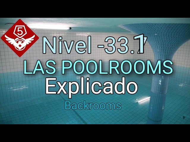 Esse nível das Backrooms é MUITO relaxante! (Poolrooms) 