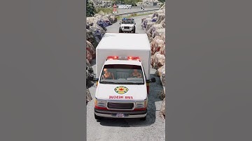 Thumbnail of Police Car Bollard Rock Crash – BeamNG.drive
