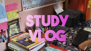 my day routine 🩷 study vlog