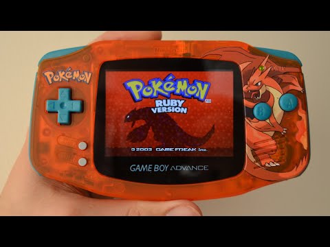 Most Awesome Game Boy Advance Ips Charizard Pokemon Edition Youtube