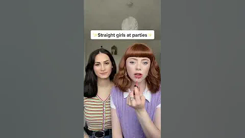 Straight girls at parties - DayDayNews