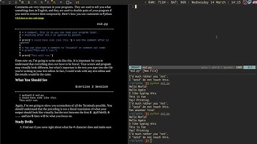 Learn Python 3 the Hard Way #1