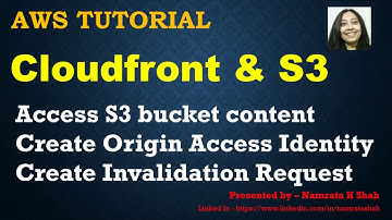 AWS Tutorial - Cloudfront CDN and S3