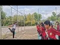 PKM KKN-PPM Desa Terong | Penguatan Teknik Dasar Basket Model Perang Passing di SDN 20 Sijuk