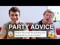 COLLEGE PARTY ADVICE FOR FRESHMEN!!! 2018 Q&A