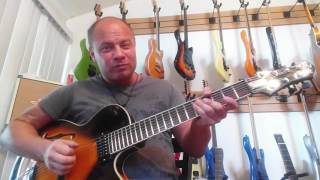 Raines la7 7 Arch top Jazz Guitar