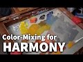 Color-Mixing for Harmony | Acrylic & Oil Painting Lesson