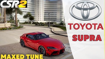 CSR2 TOYOTA GR SUPRA | MAXED TUNE | SHIFT PATTERN | WORTH TO UPGRADE✓ | CSR RACING 2