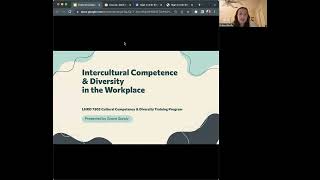 Intercultural Competency & Diversity Training Program - LHRD 7305 Video Presentation