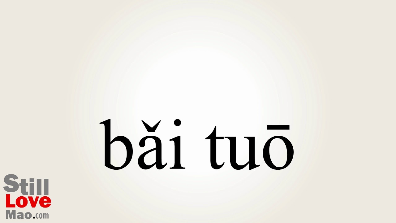 How to Say Rid in Chinese YouTube