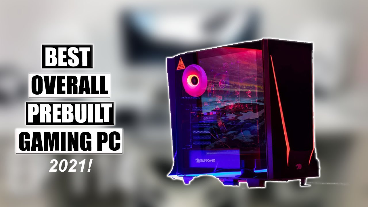 5 Best Overall Prebuilt Gaming Pc 2021!