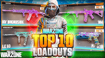 TOP 10 *BROKEN* META Loadouts in Warzone