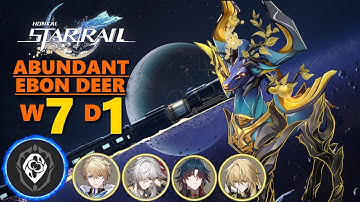 SIMULATED UNIVERSE - W7 D1 (Abundant Ebon Deer) - Preservation - [ Honkai: Star Rail ]