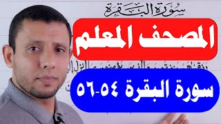 احفظ معنا سورة البقرة مع تعلم القراءة الصحيحة الآيات 54-56 الحلقة 16