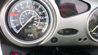 BMW F650GS tachometer