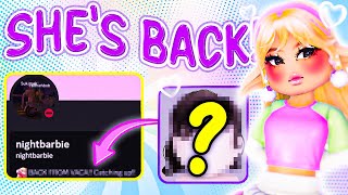BARBIE IS BACK! More updates? Masc hairs returning?| Royale High Roblox