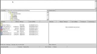 SFTP from windows using FileZilla to an MLDS server