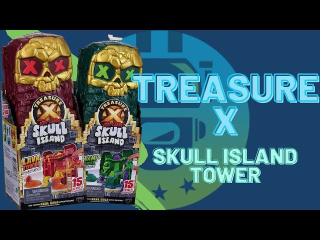 TREASURE X LOST LANDS SKULL ISLAND S1 TREASURE TOWER PK LAVA TOWER