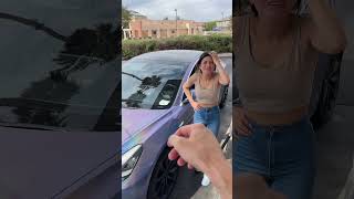 She Tries Putting Gas In Tesla Pt 10