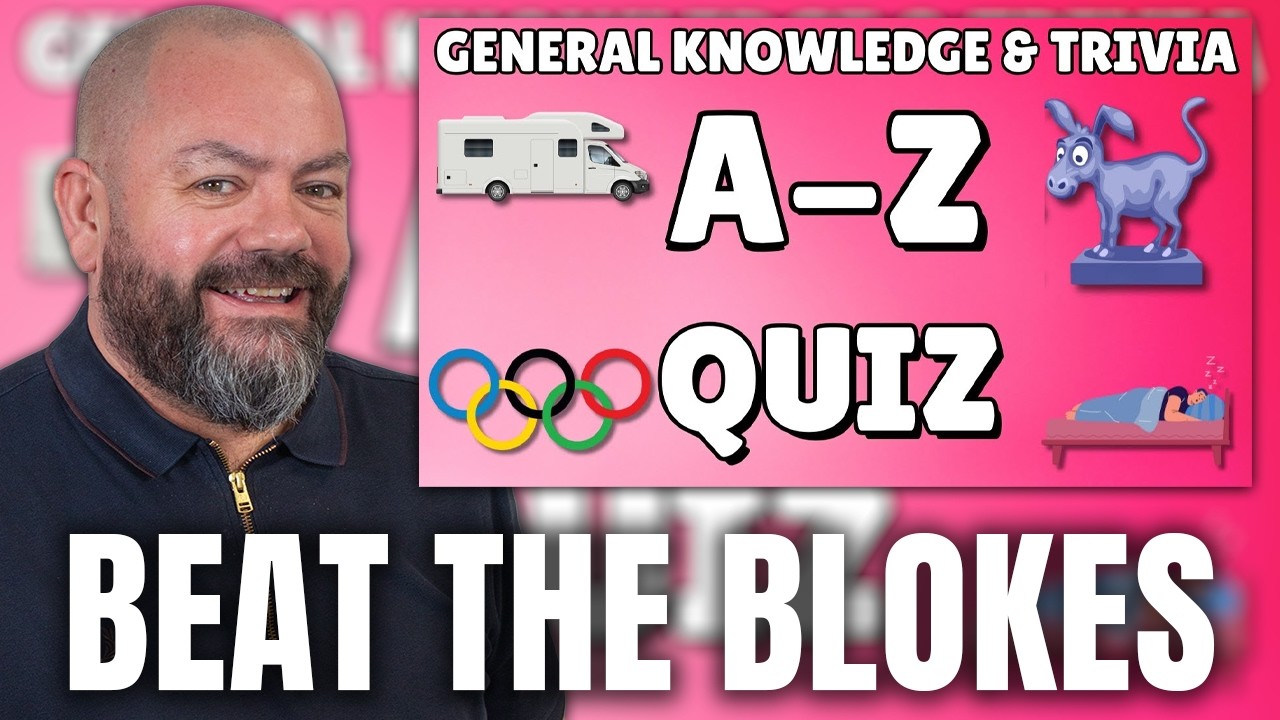 A-Z General Knowledge & Trivia Quiz REACTION | OFFICE BLOKES REACT!!