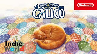 Quilts and Cats of Calico  Announcement Trailer  Nintendo Switch