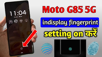 Moto G85 5g display fingerprint lock | Moto G85 5g me display fingerprint kaise lagaye